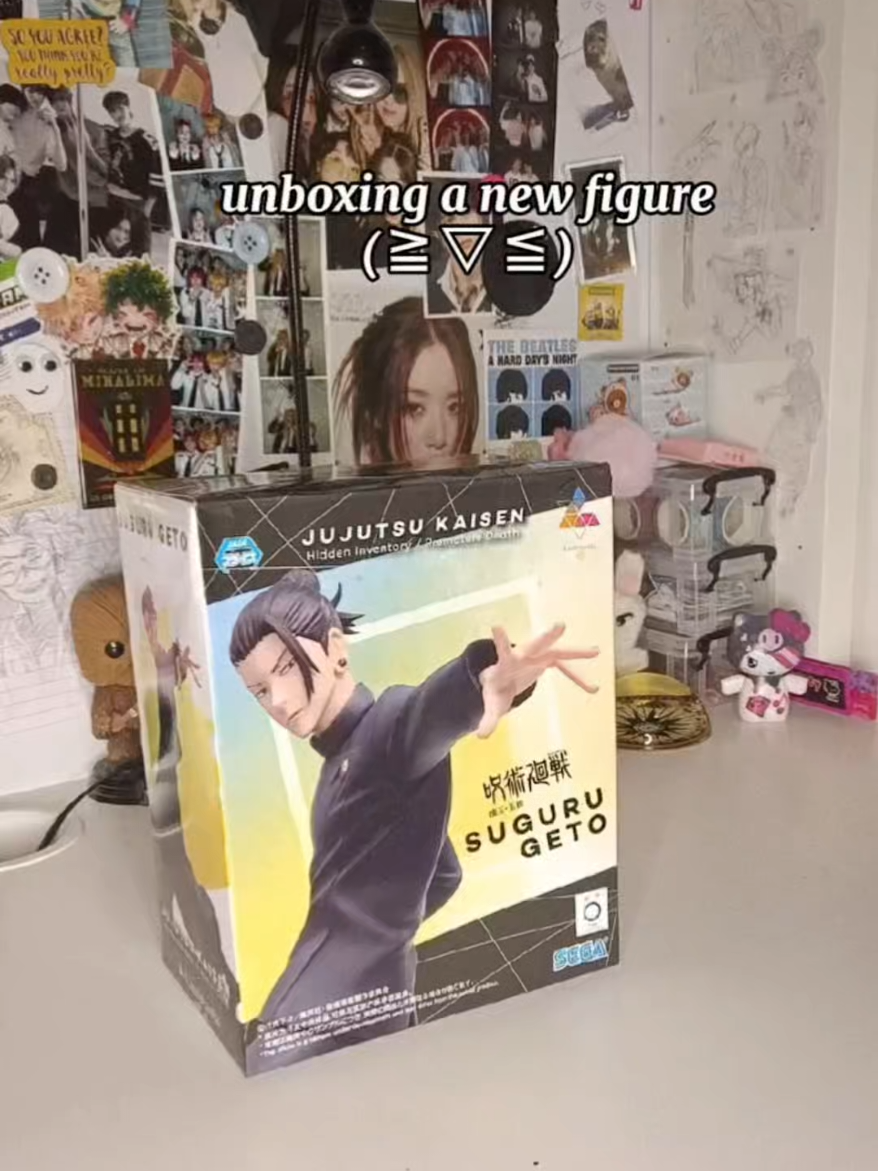 first time making this kind of video, kinda nervous #fyp #anime #jujutsukaisen #figurecollection #geto 