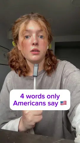 4 words only Americans say🇺🇸 #English #NativeSpeaker #Vocabulary #Pronunciation #SpeakEnglish #NativeSpeaker #Grammar #EnglishPractice #LearnEnglish #LanguageEnglish