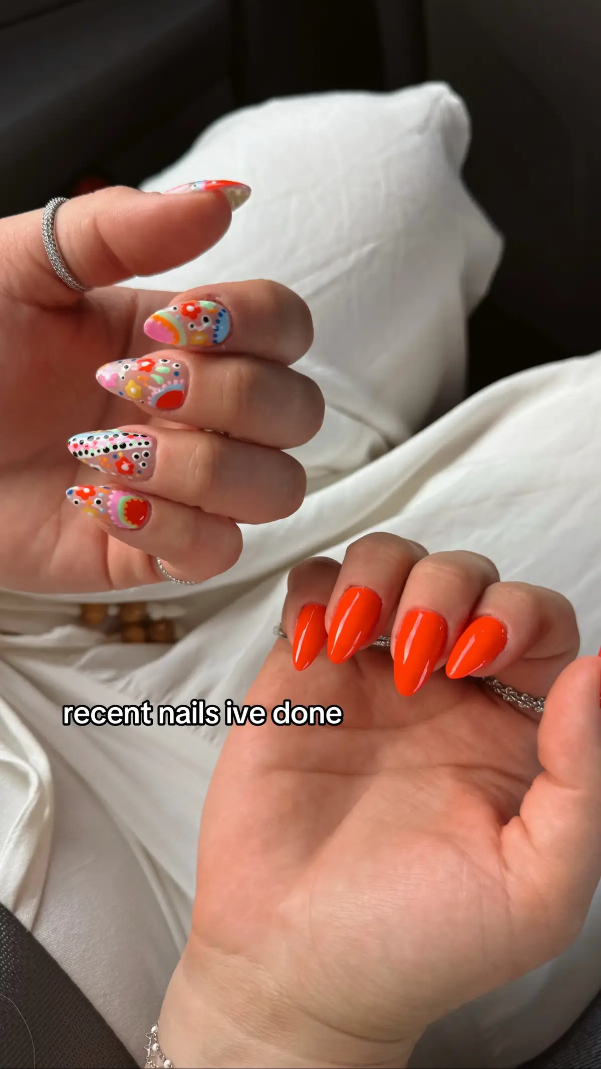 every set gets bettttter. proud of my at home nail journey. have shocked myself with some of these🤪😚 #athomegelnails #gelx #dndpolish #athomenails 