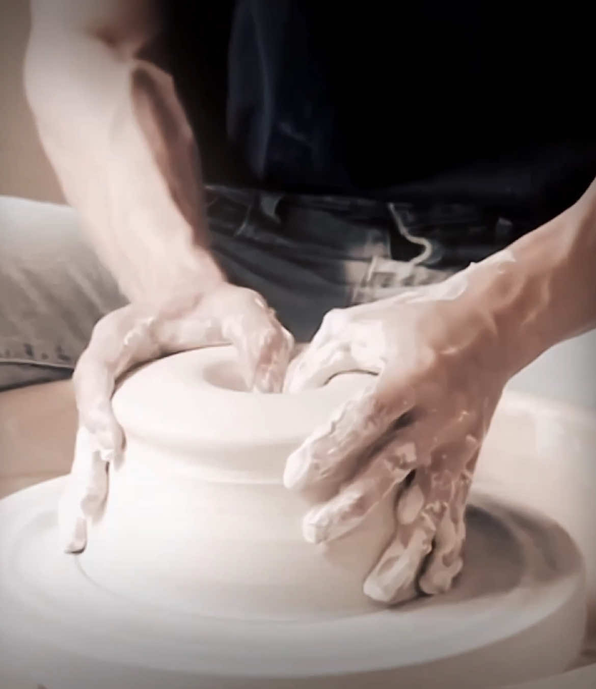 this is too bright but anyways MEN WHO DO POTTERY 🥵🥵 #jackandjoker #bl #bledit #boyslove #mlm #yinwar #yinyin_anw #warwanarat #foryoupage #fyp #edit #warwanaratedit #pottery #potteryedit #hands 