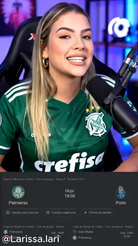 👀💚 #futebol #streamer #palmeiras #mudialdeclube #palmeirasoficial #palmeirasminhavidaevoce #portofc #fifaclubworldcup 