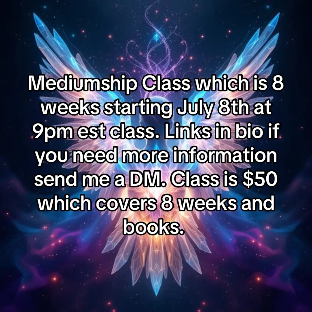 #class #spirituality #mediumship 