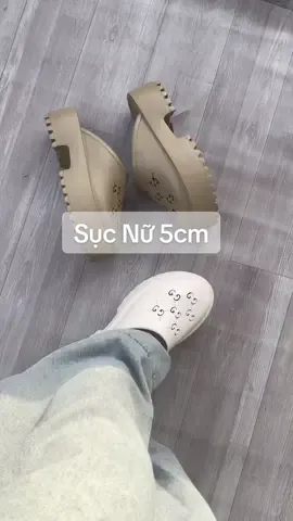 Sục Nữ 5cm #depcaogot #dep #depcao #giaydep #depnam #CapCut 