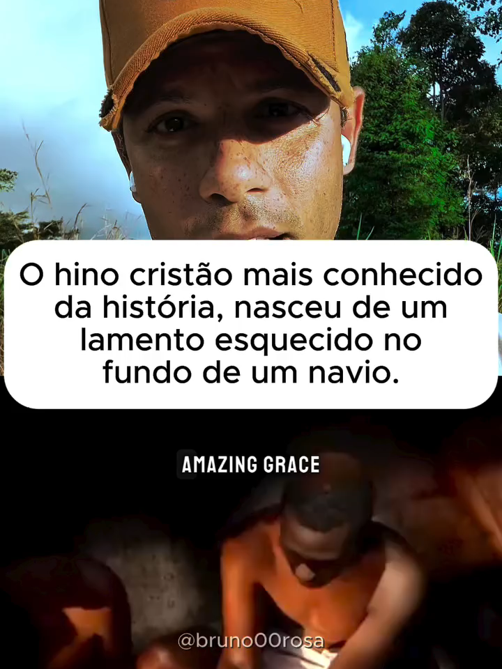 Testemunho- Como foi criada a canção Amazing Grace por Bruno Rosa. #Deusrevelandoseufilho#testemunho#testemunhoforte#testemunhoimpactante#arrependeivos#buscaiemquantosepodeachar #jesusestavoltando#maranataoravemsenhorjesus
