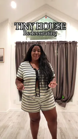 What do you guys think of the new set up !!! #tinyhome #tinyhouse 