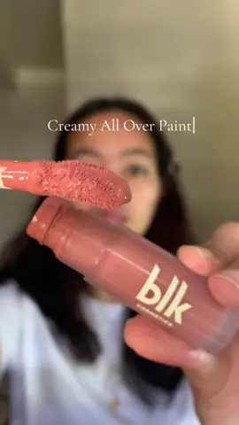 Perferct everyday blush for morena skin. Blendable, Pigmented and easily glides from @blk cosmetics the Creamy All Over Paint 🎨  #blush #morena #blushrecommendations #makeup #liquidblush
