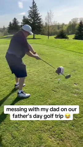 no better way to celebrate the day (@pissingoffmydad) #golf #FathersDay #fathers #golfing 
