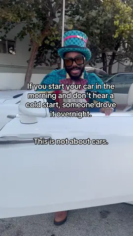 If you start your car in the morning and don't hear a cold start, someone drove it overnight. This is not about cars. #thegoldenticketnetflix #rollsroyce #carmemes #rollsroycecullinan #rollsroyceghost 