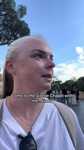 Visiting the top tourist site in Rome like 👍🏻 😳🚶🏻‍♀️ #italy🇮🇹 #italytravel #rometravel #italytiktok #italytrip #sistinechapel #vaticancity #vaticanmuseum 