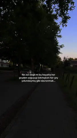 Acaba tahminen ne zaman bir şeyleri düşünmeyi bırakıp mutlu oluruz…