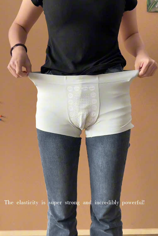 The underwear is expensive. That's because you missed the discount. This pair of underwear is so soft and comfortable that you don't want to take it off! #Soft and comfortable fabric quality #Must-have for men