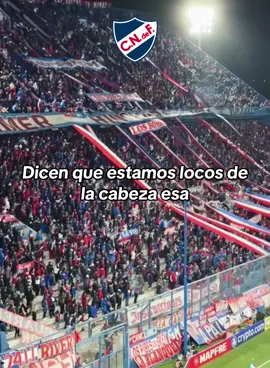 Dicen que estamos locos de la cabeza 🎶 🔴⚪️🔵#nacional #losbombosdelbdp #decano1899 #futbol⚽️ #hinchada #lbdp #letrasdecanciones #paratiiiiiiiiiiiiiiiiiiiiiiiiiiiiiii #fyp @Videos.nacional 