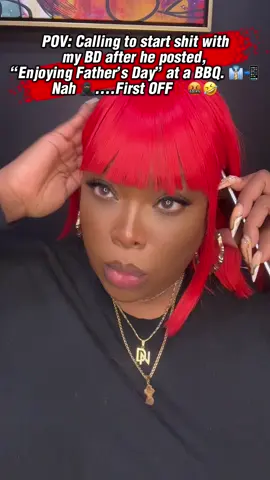 #CapCut 🗣️ BABY‼️I was UNHINGED‼️Ruined his whole damn DAY‼️I didn’t GAF‼️Any and everything would come out my mouth….even it wasn’t true. I was a LOOSE. CANON. 💣🔥🔫💨👊🏾💥🤣 ‘Cause how you at a BBQ, but crying to pay $35 a week in child support and ain’t NEVER been to a parent teacher conference YET⁉️ 🤬😤🫠🥴 **SB: This was a younger version of me. I have since taken accountability for the poor choices I made in MY life to the point where I now find humor in it. THAT is the beauty of healing. 🪄✨🙏🏾❤️🥹 #DiamondNatural #FathersDay #Viral #Trending #FYP #fyppppppppppppppppppppppp 