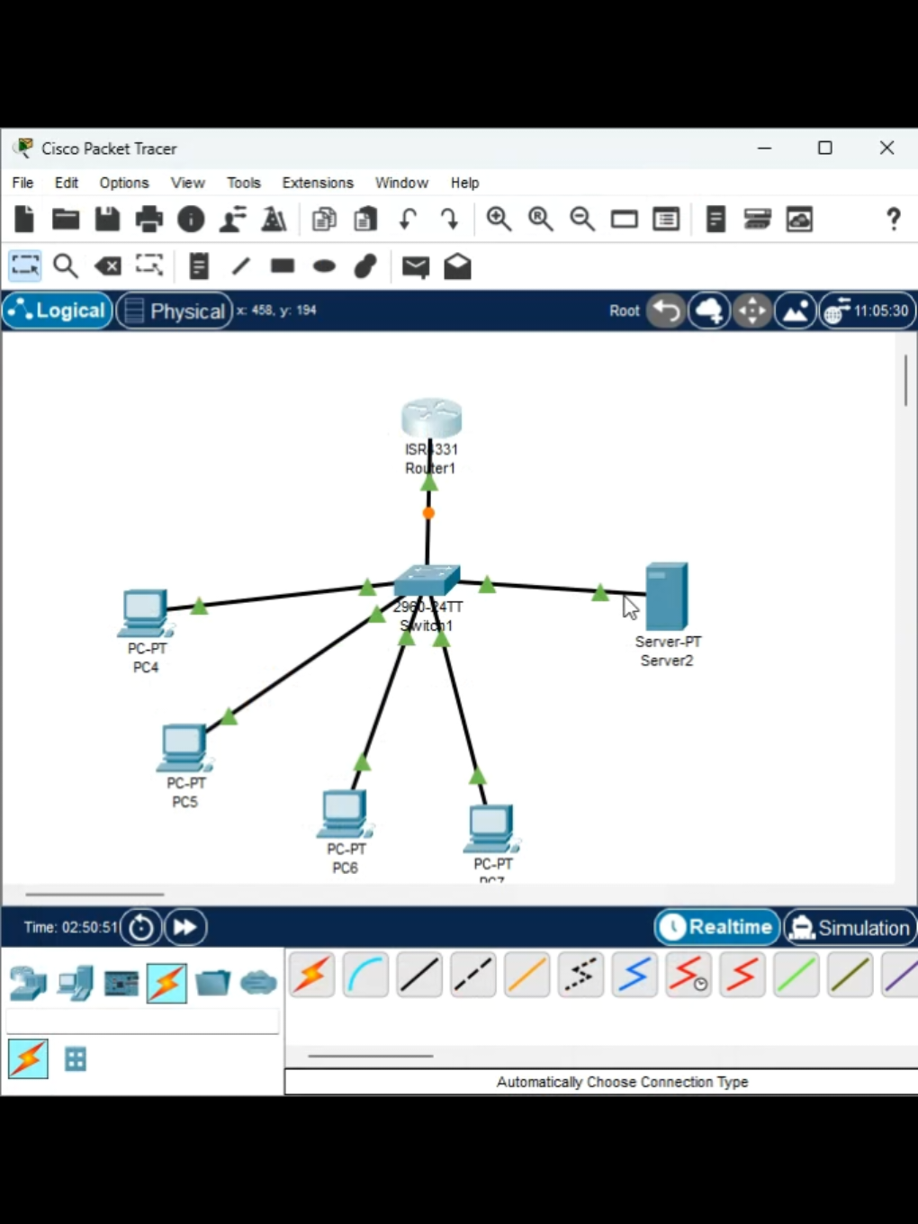 Configuración de un servidor DHCP externo (Fuera del router) Aprende a usar un servidor DHCP real en Cisco Packet Tracer para asignar direcciones IP automáticamente Haz que tus PCs se conecten solitas  #redes #DHCP #AprendeConTikTok #cisco #tutorial #network #networkingtips #aprendeconmigo #AprendeRedes #ITTok 