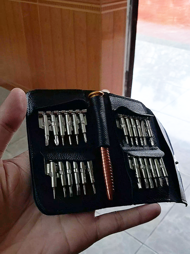 bộ tua vít 24 món mini. tháo điện thoại. #tuavitmini 
