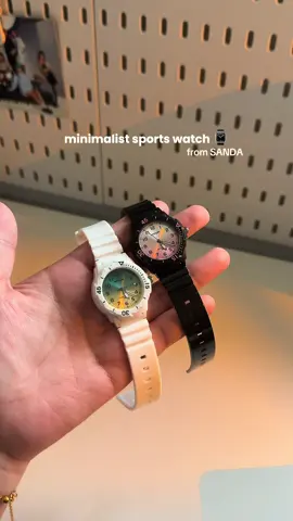 one of my fav sanda watch 🙂‍↔️💗 #sanda #sandawatch #sanda6011 #watchforwomen #waterproofwatch #minimalist 
