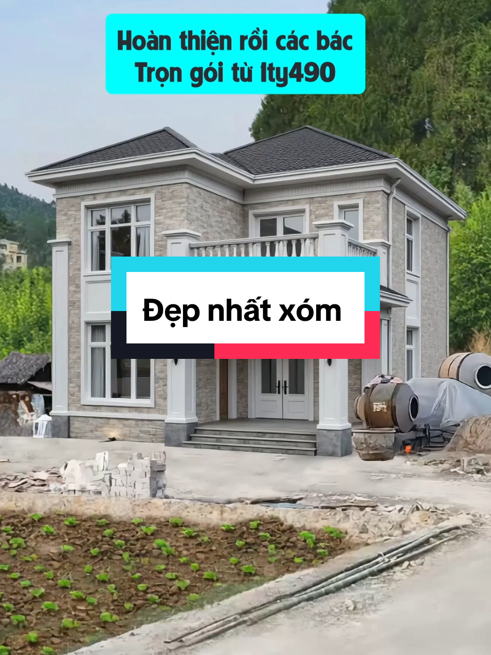 Biệt thự ở quê #nha #nhadep #xaydungtrongoi #nhavuon #bietthu 