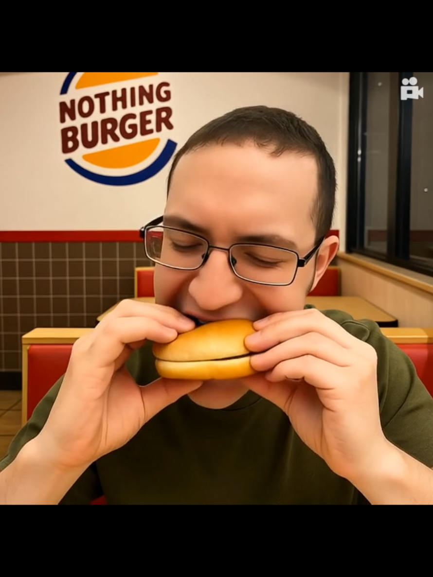 eating at Nothing Burger #soyjak #soyjakparty #mem #wojak #ai #brainrot #4chan #skibiditoilet #fyp #eating #chud 