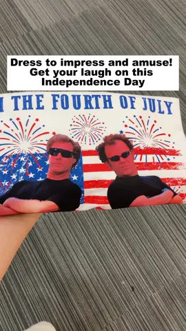 Dress to impress and amuse! Get your laugh on this Independence Day🔥 #stepbrothers #4thofjuly #4thofjulyshirt #stepbrothersmovie #stepbrothersshirt #funnyshirt #movieshirt #shirt #fyp #viral 