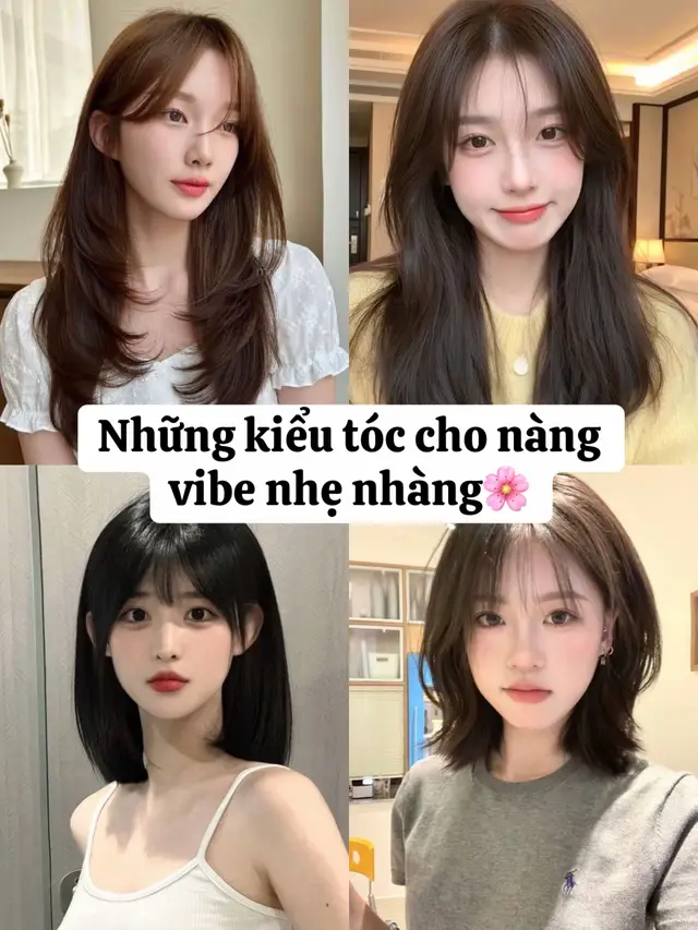 Gợi ý cho các nàng những kiểu tóc style nhẹ nhàng hot nhất 2025🤩.#yanhair #yanhairsalon #tocdepmoingay #tocdep2025 