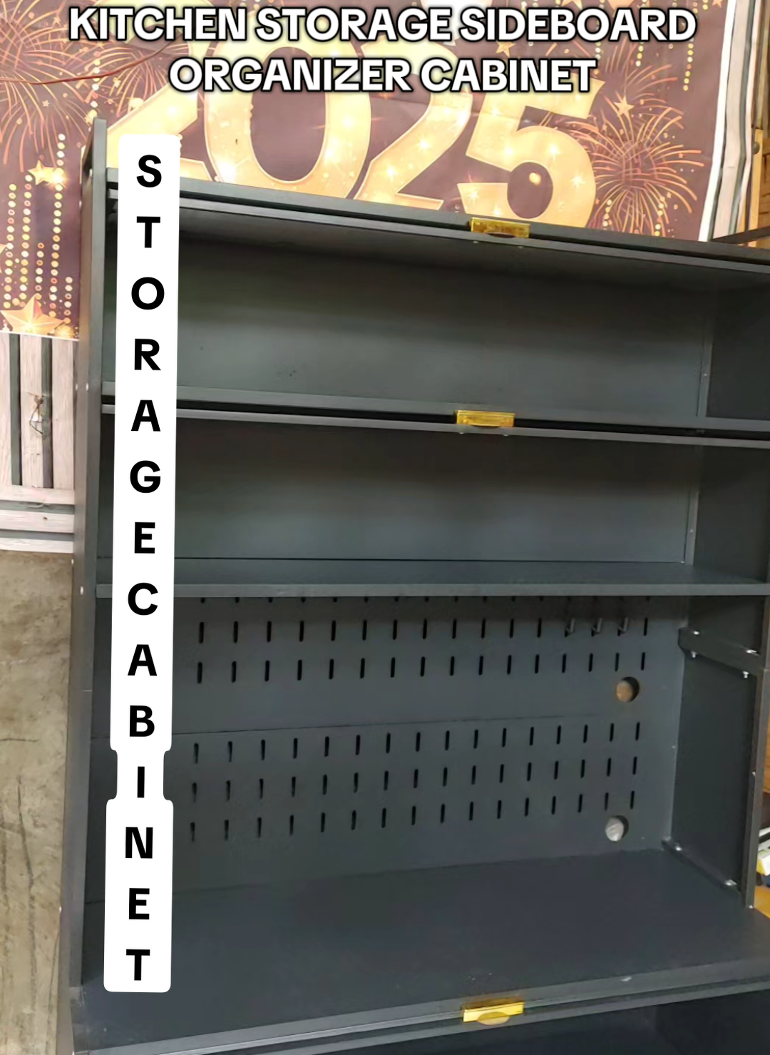 deserve mo talaga to! #storagesideboard #sideboardorganizing #storageorganizer 