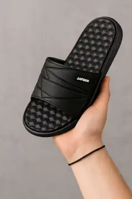 Sandal slide pria original black series, sandal slop pria bahan empuk ringan #sandalslop #sandalslide #sandalpria #belilokal #kangsendal 