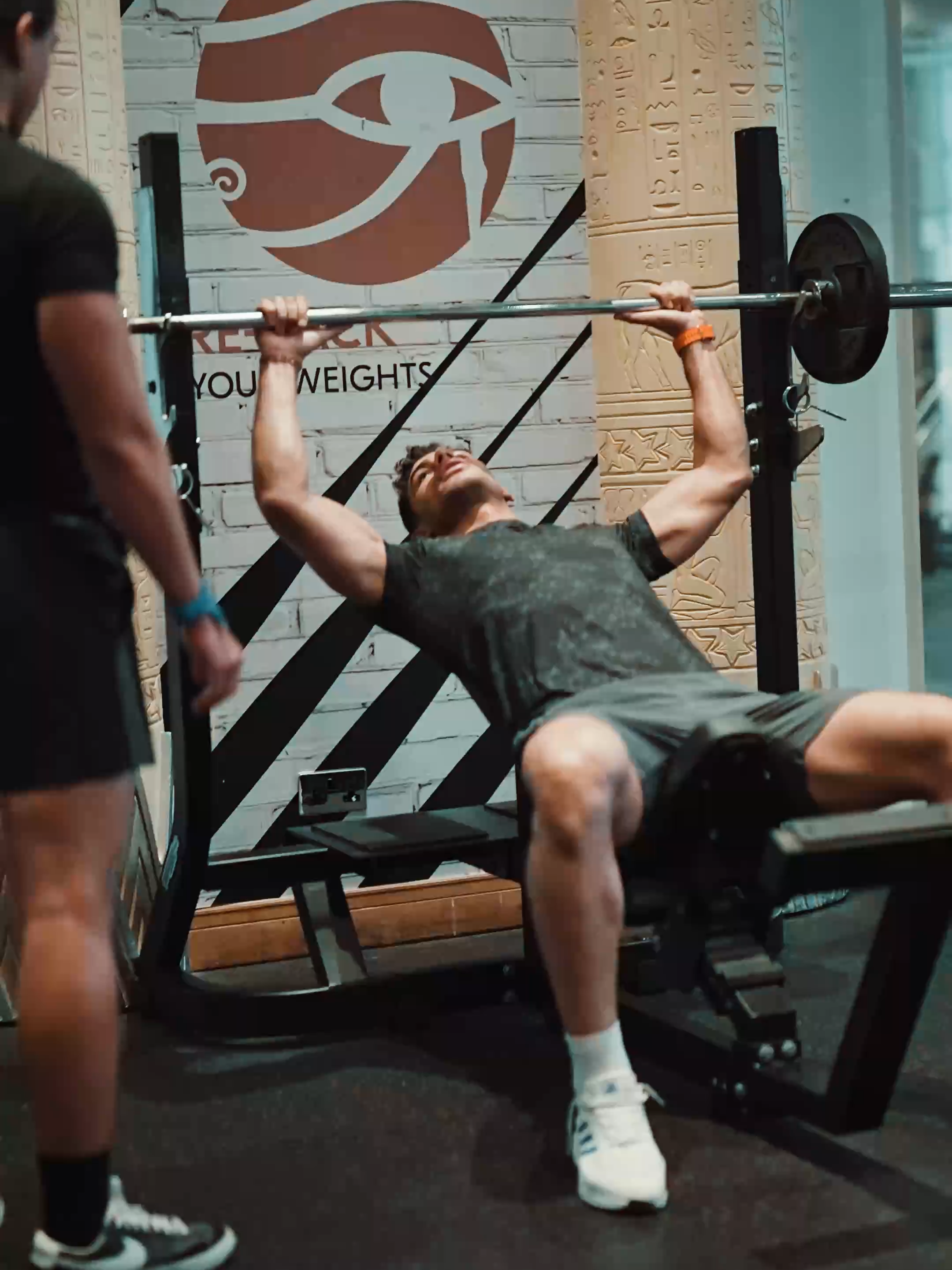 Strength starts here. Level up your lifts in our fully equipped free weights area — where every rep brings you closer to your goals. Get started now. Head to the link in our bio for more information. #DubaiGym #PharaohsClubDubai #DubaiFitness #GymTok #fyp #TrainInLuxury