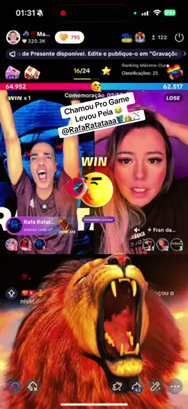Chamou Pro Game Levou Peia 😂 @Rafa Ratataaa 🪣👑 🏹  #CapCut 