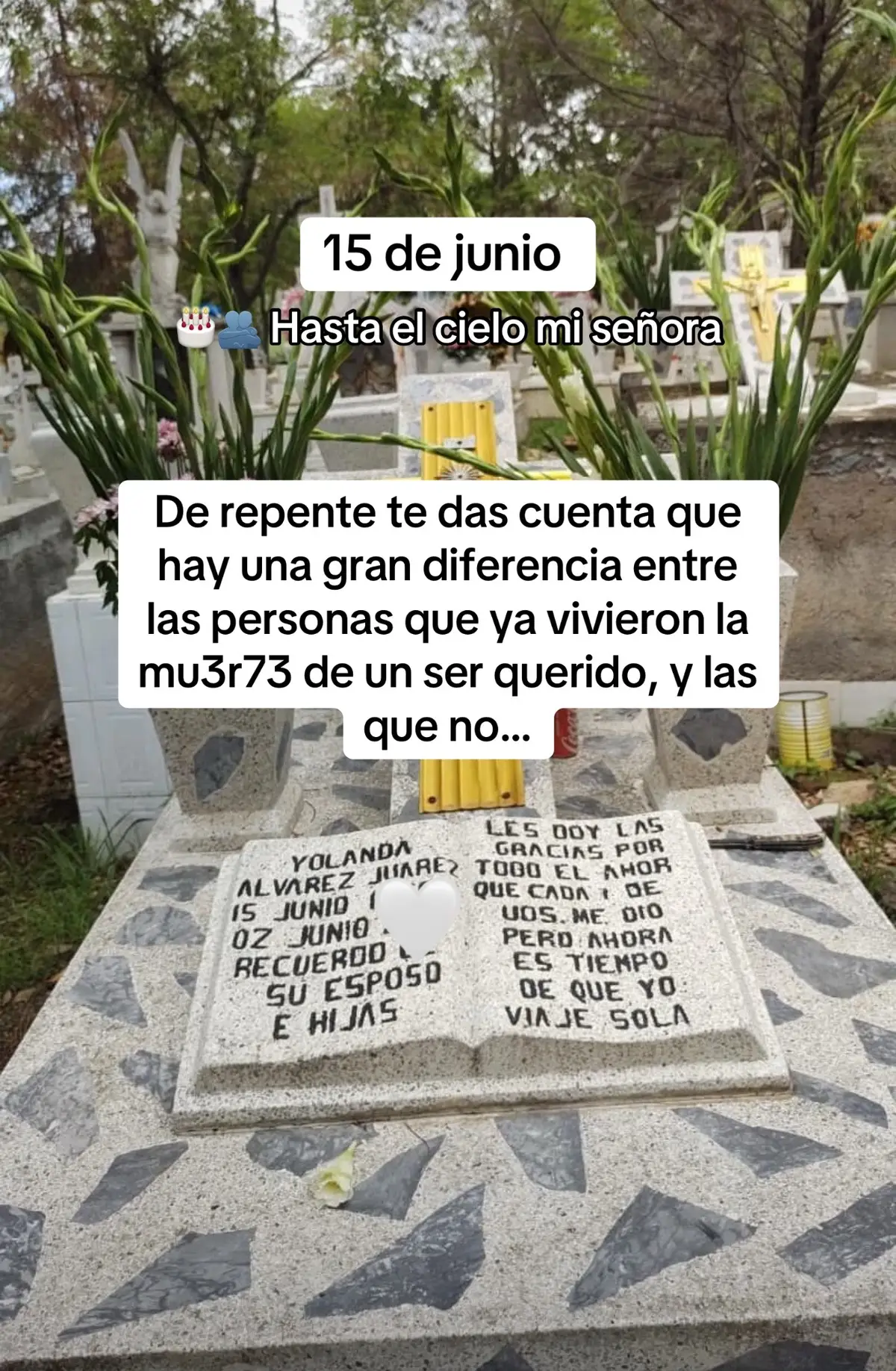 15 de junio, dia del padre, y sería el cumpleaños de mis señora madre #hastaelcielo #cumpleaños #envida #luto #duelo #proceso #sanacion #diadelpadre #recuerdos #reflexiones #introspeccion 