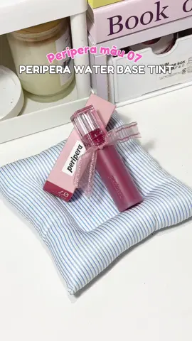 Vỏ son thui đã 10 điểm rùi. Màu 07 nhẹ nhàng xinh lém #sontintbong #son #peripera #sonperipera #xh #sonbong #lipstick #lamdep #tiktok 
