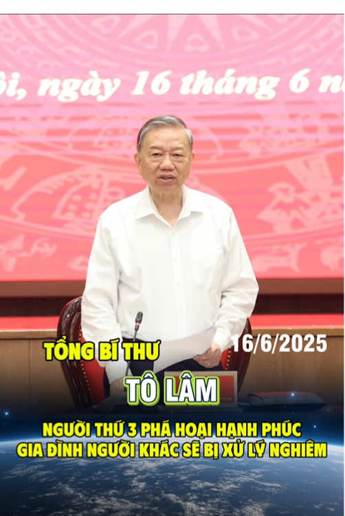 Người thứ ba phá hoại gia đình sẽ bị xử lý nghiêm theo pháp luật.” #tinsotdeo #splivetinnew #sp8nhieuchuyenso1  #thutuong  #chinhtri #tinmoinhat #tinhot #tintucchinhtri #tintucthoisu #thoisuthanhnien #baothanhnien  #tinquocte #tinhothomnay #tintucchinhtri #tinhohomnay #tinmoinhat #moinhat #tinmoihomnay #TổngBíThưTôLâm #LuậtChốngNgoạiTình #NgườiThứBaSẽBịPhạt #ÁnTùNgoạiTình #TướcQuyềnNuôiCon #BảoVệGiaĐình #ChungThủyLàSứcMạnh #LuậtGiaĐìnhMới #TinChấnĐộng #CôngLýChoNgườiChungThủy 