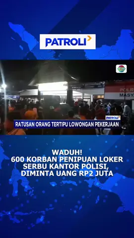 Kabur ke mana nih pelakunya, di cari ratusan orang tuh! #patroli #patroliindosiar #newsindosiar #fypdong #fypage #fypシ #viral #trending #beritatiktok #fyp #berita #beritahariini #beritaviral