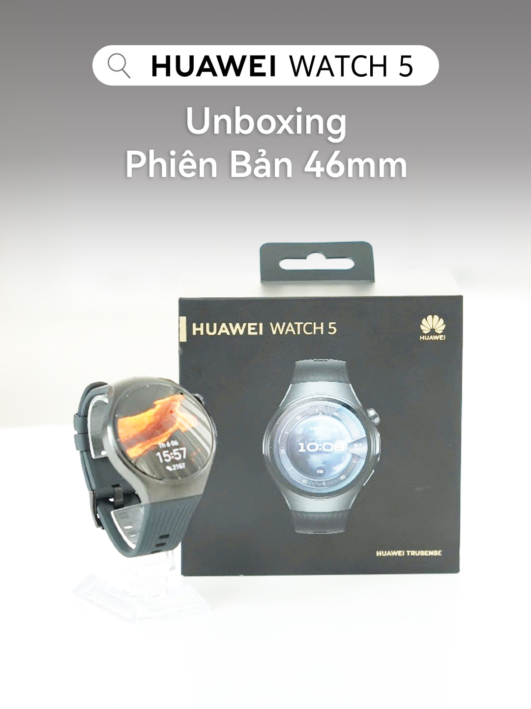 Có gì bên trong hộp đựng đồng hồ thông minh HUAWEI Watch 5 phiên bản 46mm? Cùng khám phá ngay!   #HuaweiMobile #TaptheNext #HUAWEIWatch5 #XTAP