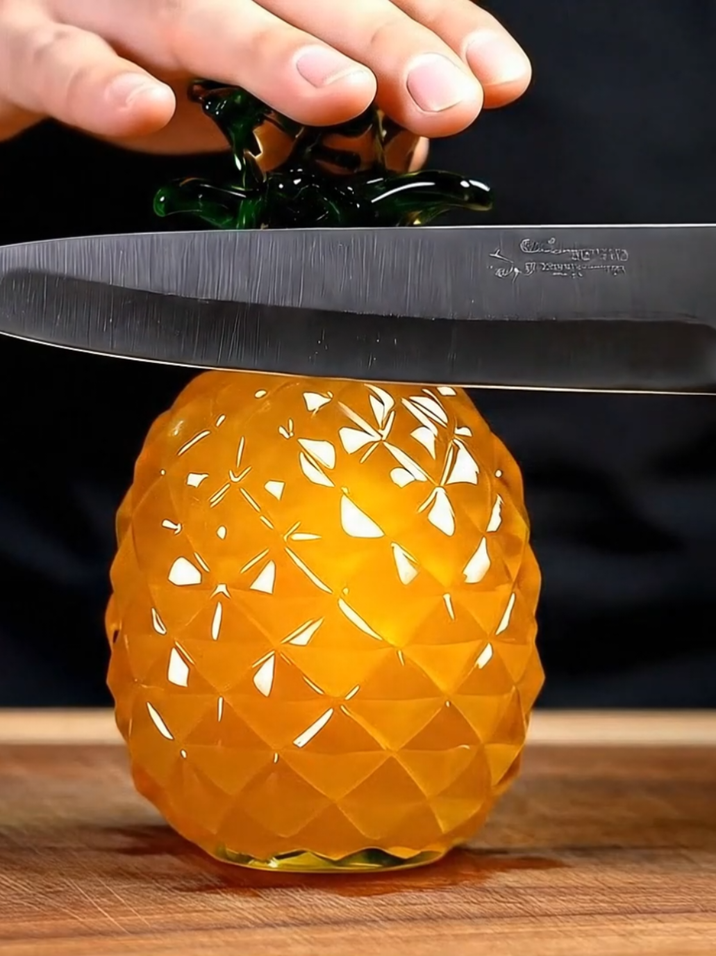 Satisfying Cutting Glass ASMR #aiasmr #asmr #cutting #glass #satisfying #relax #oddlysatisfying #fruit #notalkingasmr #cristal 