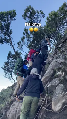 Turunya pada balapan #gunung #fyp #puncakrajawali #sumbing 
