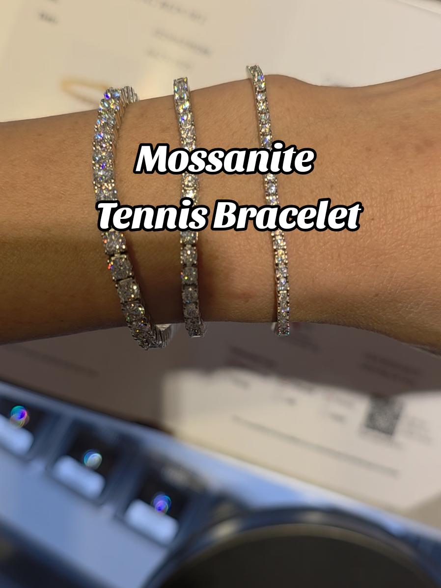 Mossanite tennis bracelet #tennisbracelet #bracelet #mossanite 
