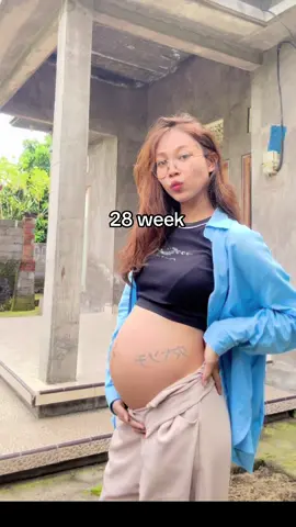 dan sekarang udah 9 month, baby utun masih betah banget di perut ibu 🥺 #pregnantmama 