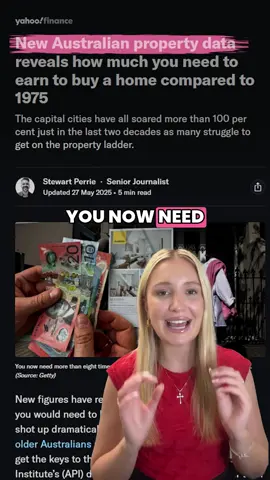 You now need 8x your salary to buy a home — here’s how to get in sooner without a massive deposit. #property #realestate #firsthomebuyer #greenscreen #australianproperty #propertytips #mortgage #LMI #guarantorloan #capitalgrowth #housingmarket