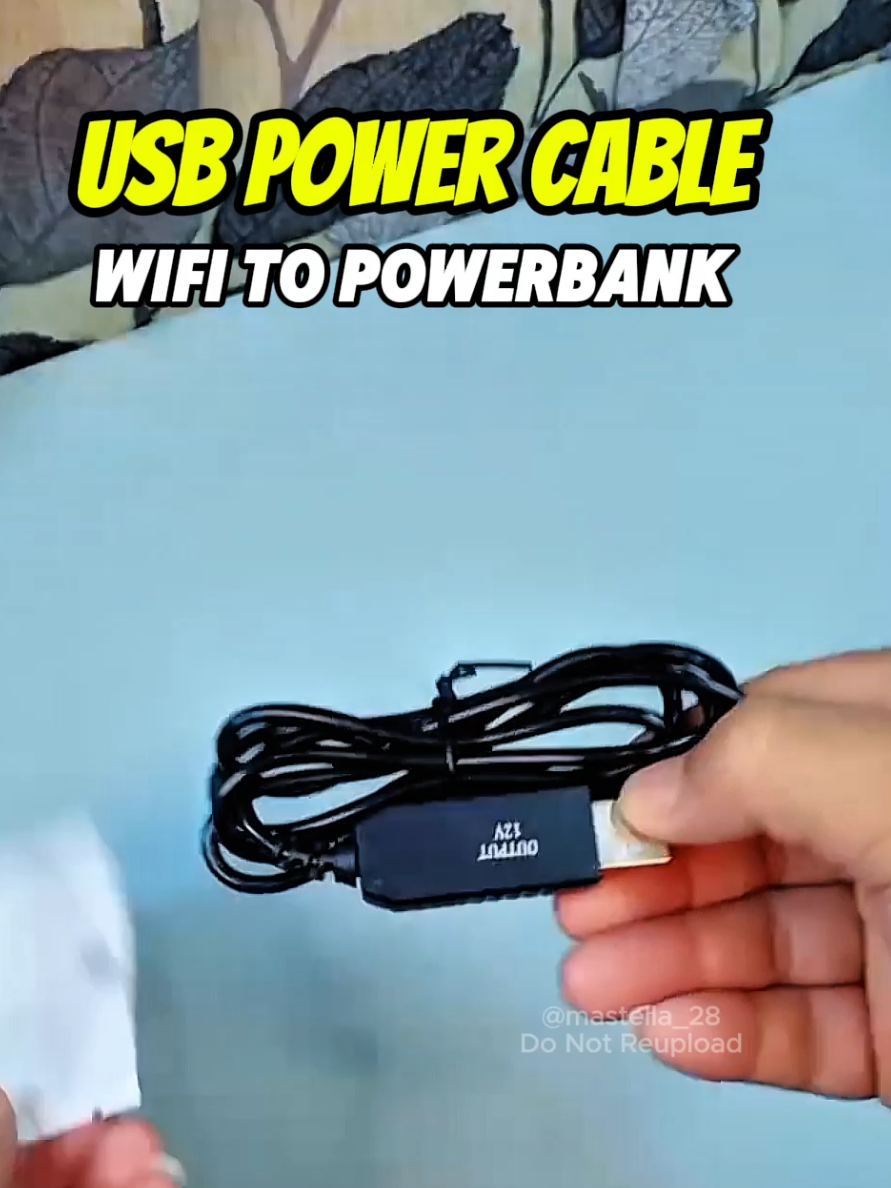 Part 2| Huwag nang mag-alala sa brownout! Panatilihing online ang iyong modem at router gamit ang USB power cable na ito. Isaksak lang sa power bank at tuloy-tuloy ang internet kahit mawalan ng kuryente. #usbconnector #lifesaver #lifesavers #foryou  #wifitopowerbankconnector  #wificonnection #fyp #mastella_28 
