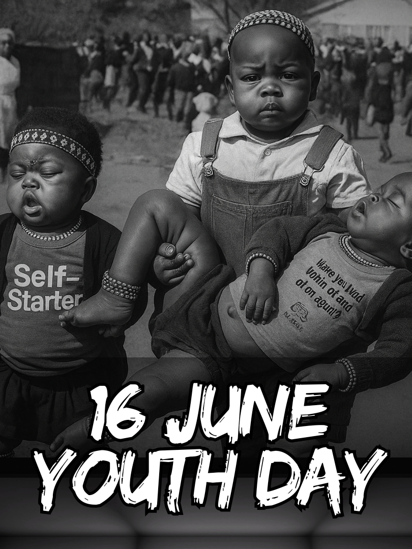 This June 16, we honour the bravery of 1976 generation and remind every young South African that your voice still matters. #YouthDay #youthdaysouthafrica #youthday2025 #16June #YouthOfMzansi #mandelaeffect #sayouth #happyyouthday❤️ #happyyouthday🇿🇦 #southafricatiktoker🇿🇦❤ #fyp #foryourepage #mandela #babymandela #baby #talkingbaby #tiktoksouthafrica