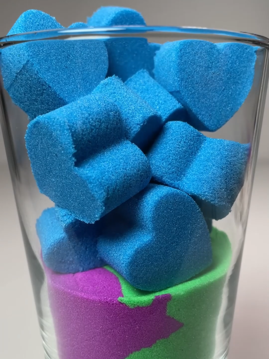 Very Satisfying and Relaxing Kinetic Sand ASMR  #satisfying #asmr #kineticsand #asmrvideo #fyp 