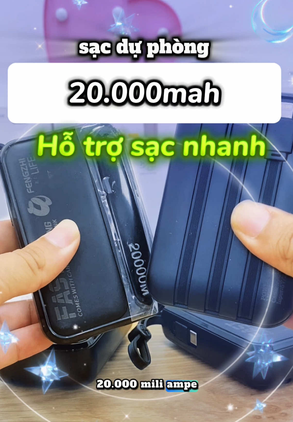 Sạc 20000mah #sacduphong #sacduphongsieudungluong #sacduphong20000mah 
