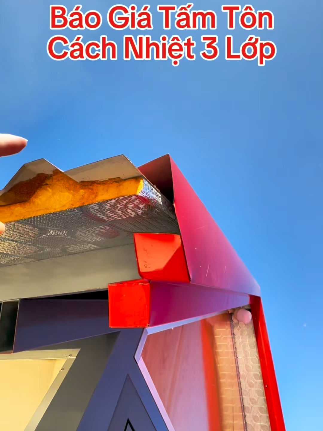 Báo Giá Tấm Tôn Cách Nhiệt 3 Lớp #tole #ton #tonpu #chongnongmaiton #tran #laphong #thicong #cachnhietthinhphat