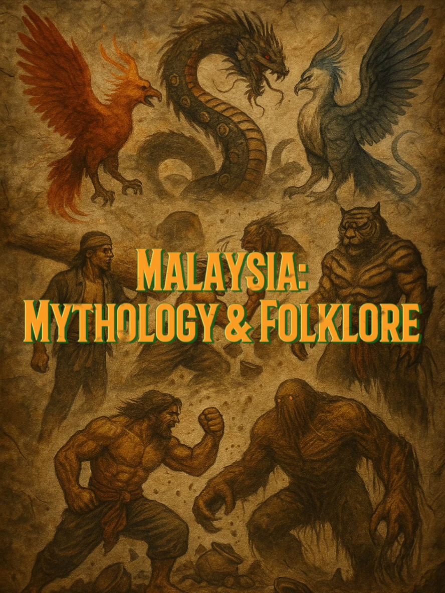 Malaysia: Mythology & Folklore #mitos #legenda #ceritarakyat #mitosmalaysia #mythology #folklore #malaysiamythology #fyp #fypツ 