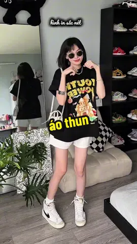 vẫn mê form áo thun này như ngày nào #ngthitien #aothun 