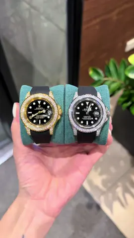 Đồng hồ chất luôn các anh trai ơi, em Uyên sẵn 2 màu cho các anh chọn nhé⌚️💎##nghiendongho86##jyp##dongho##nghiendongho##uyendongho