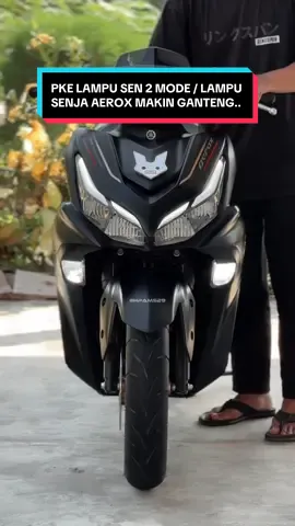 Biar Aerox kalian makin ganteng pakein sein 2 mode atau lampu senja kekgini 😎 #lampusenjaaerox #sein2mode #lampusen #luminos 