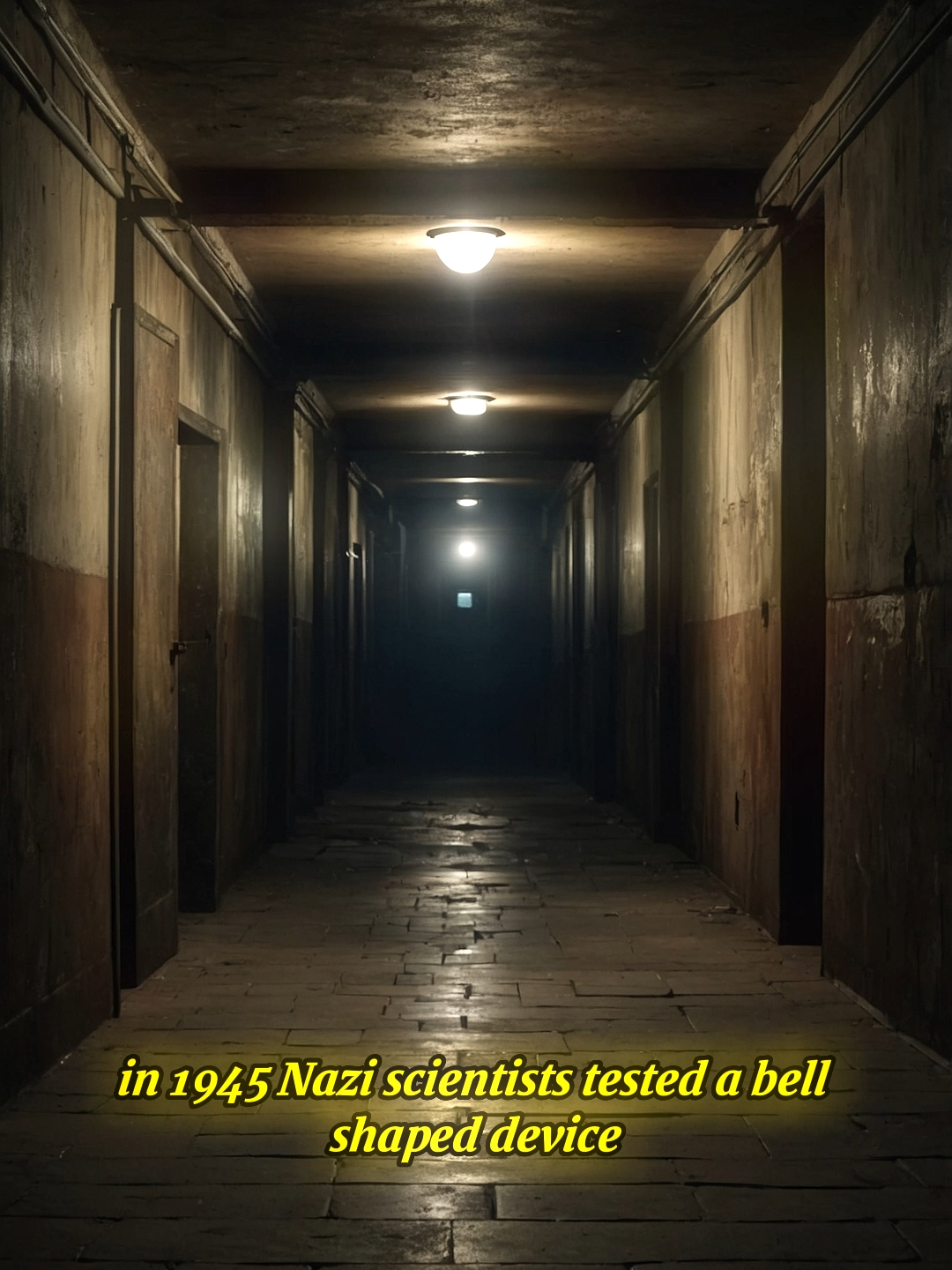 The Nazis tried to build a time machine. Then an entire team vanished. #DieGlocke #TimeMachine #WW2History #HiddenTruths