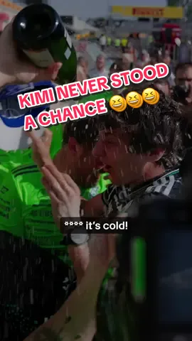 Kimi never stood a chance 😆 #KimiAntonelli #Mercedes #F1 