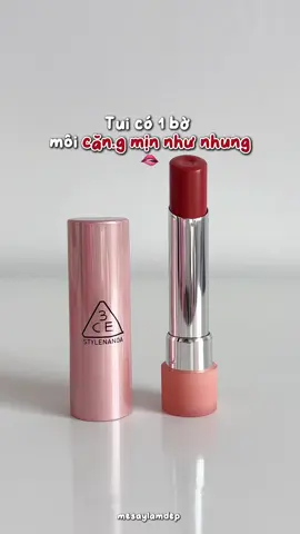 Khuyên mấy chuỵ em nên có 1 thỏi son bóng, trông môi xinh xinh iu iu cựcc 👄💄#3ce #glazylipglow #mesaylamdep